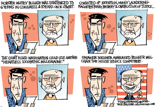 Daily Fitz Cartoon: Congress